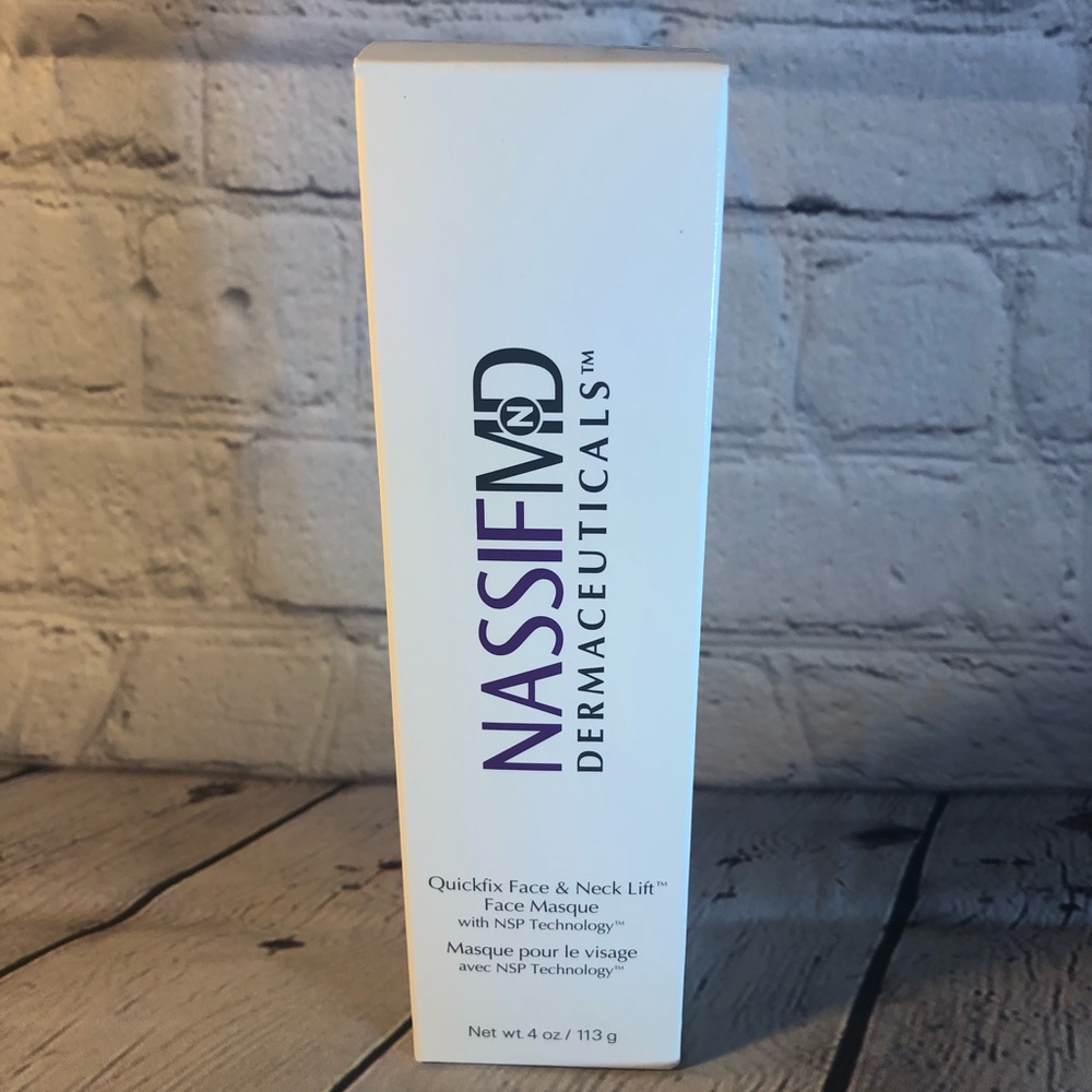 NWT NASSIF MD DERMACEUTICALS - QUICKFIX FACE AND NECK LIFT PEEL OFF MASQUE